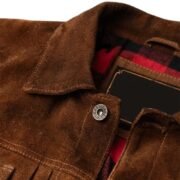 Men's Suede Leather Jacket