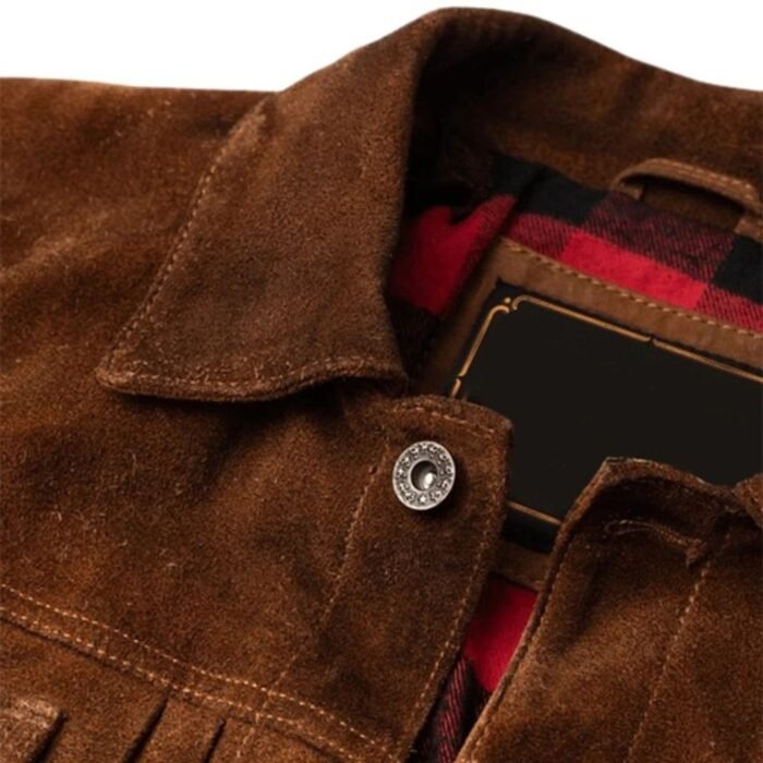 Men's Suede Leather Jacket