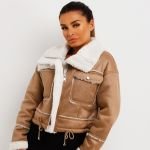 Jessica Garcia Brown Shearling Leather Jacket Review