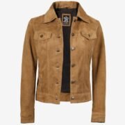 Light Brown Suede Jacket