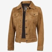 Women's Suede Leather Jacket